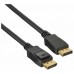 Кабель DisplayPort(M-M) 3.0м V1.4, Buro BHP-DPP-1.4-3 черный