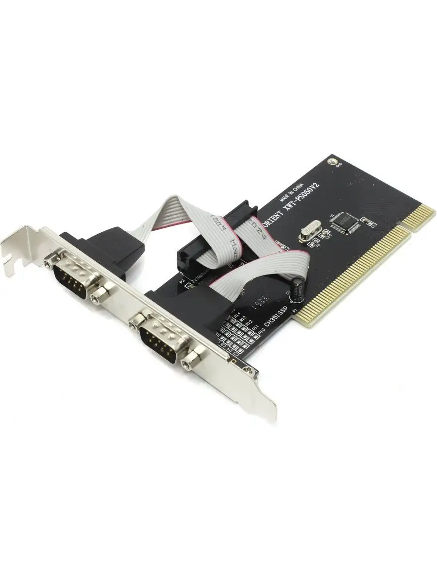 Контроллер 2 x COM-port, PCI ORIENT XWT-PS050V2 OEM (CH351Q)