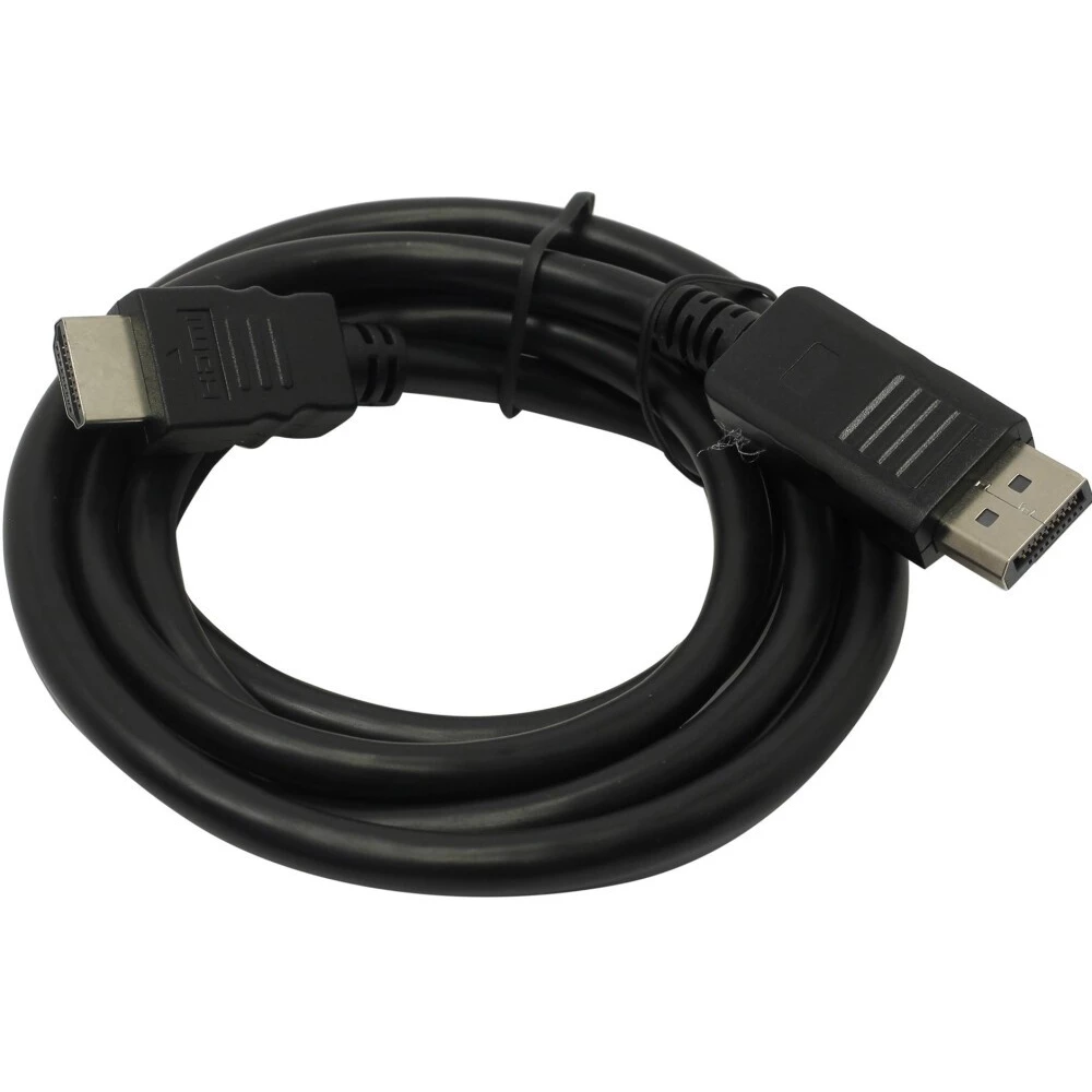 Кабель DisplayPort->HDMI(M-M) 1.8м, Bion (BXP-CC-DP-HDMI-018),однонаправленный конвертор сигнала