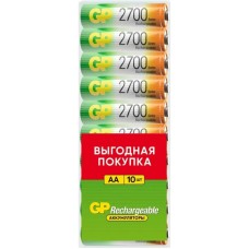 Аккумулятор GP 270AAHC-CRB10 2600 мА*ч