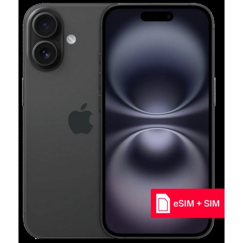 Смартфон Apple iPhone 16 Plus 256GB черный