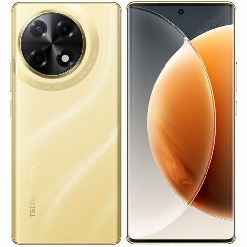 Смартфон 6.78" Tecno CAMON 30S 256 ГБ золотистый