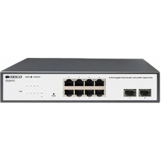 Коммутатор ORIGO OS2410/A1A L2 8x1Gb Base-T, 2x1Gb Base-X SFP, 19\