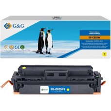 Картридж лазерный G&G GG-C055HY 055H желтый (5900стр.) для Canon LBP663Cdw/LBP664Cx/MF746Cx/MF742Cdw