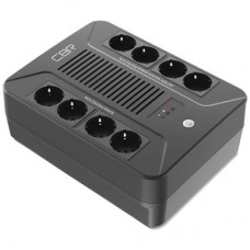 ИБП CBR OFFICE 650VA/390W, Schuko CEE7 x4 Battery, x4 Surge Protected , LED, AVR, SEC, 12V/7Ah