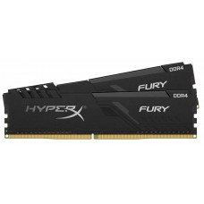 Оперативная память Kingston HyperX FURY Black [HX432C16FB3K2/16] 16 ГБ