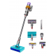 Пылесос вертикальный Dyson V15s Detect Submarine(SV47) yellow/nickel