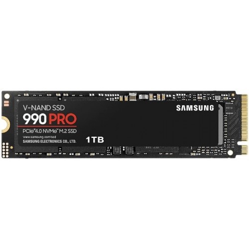 Диск SSD 1Tb M2 2280 (NVME) PCIe x4 Samsung 990 PRO MZ-V9P1T0BW, 600 TBW