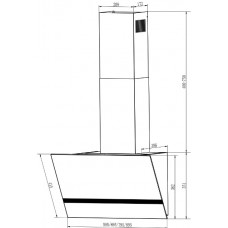 Вытяжка ELIKOR Rise BK 60