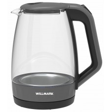 Чайник WILLMARK WEK-1823G серо-черный
