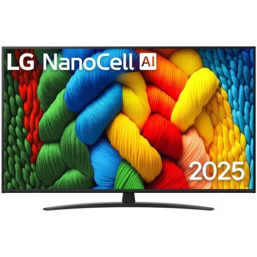 Телевизор 55" (139 см) LG 55NANO81A6A черный