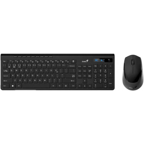 Клавиатура/мышь (беспроводной комплект) Genius SlimStar 8230 BT, черный