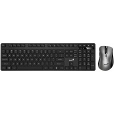 Клавиатура/мышь (беспроводной комплект) Genius KM-8216S, черный
