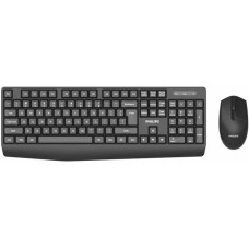 Клавиатура/мышь (беспроводной комплект) Philips SPT6337 2.4GHz 104кл., 3кн., 1600dpi, черный
