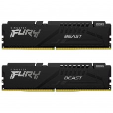 Оперативная память 2xDIMM 16GB DDR5 (5600Mhz) Kingston Fury Beast Black (KF556C40BBK2-32) 40-40-40 1.35V