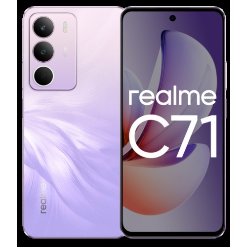 Смартфон 6.67" realme C71 128 ГБ фиолетовый