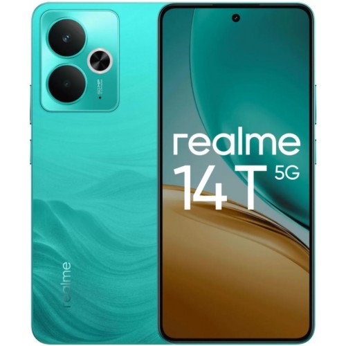 Смартфон 6.67" realme 14T 256 ГБ зеленый