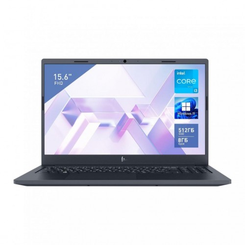 Ноутбук 15.6" F+ FLAPTOP I FLTP-5i3-8256-w FHD(1920x1080) IPS/i3 1215U/8Gb/SSD256Gb/W11 Grey
