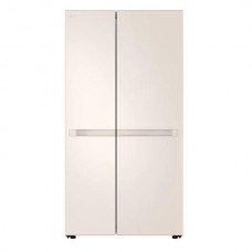 Холодильник Side by Side LG GC-B257KEHW бежевый