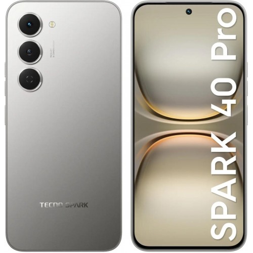 Мобильный телефон Tecno Spark 40 Pro 8/256GB Титановый