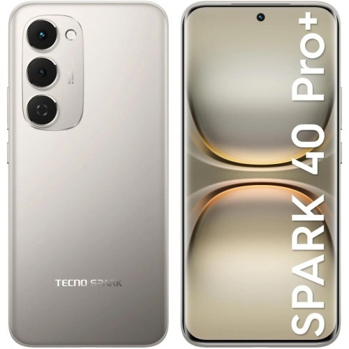 Мобильный телефон Tecno Spark 40 Pro Plus 8/256GB Титановый