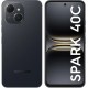 Мобильный телефон Tecno Spark 40C 8/256GB Титановый серый