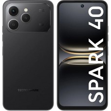 Быстрый просмотр Мобильный телефон Tecno Spark 40 8/256GB черный