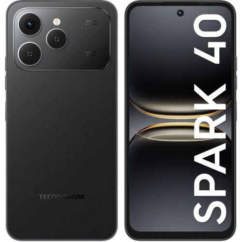 Мобильный телефон Tecno Spark 40 8/256GB черный