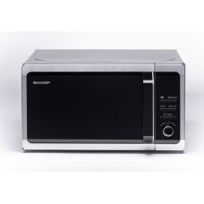 Микроволновая печь Sharp R2852RSL серебристый/черный