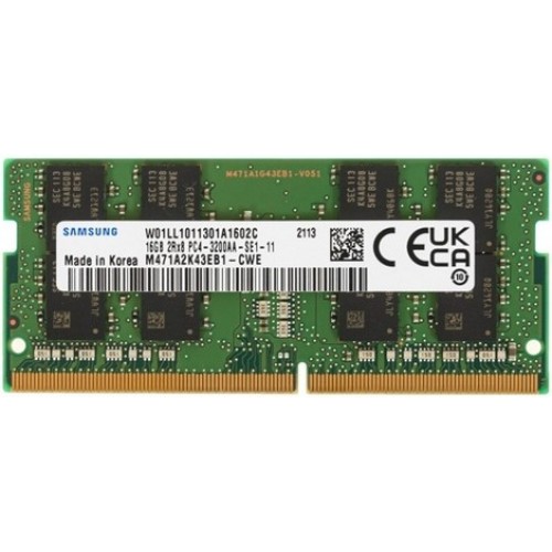 Память SODIMM DDR4  16Gb (PC4-25600) 3200MHz Samsung 1,2V M471A2K43EB1-CWE