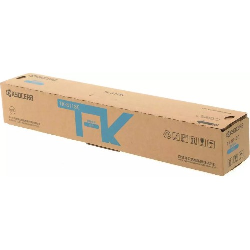 Картридж лазерный Kyocera TK-8128C (Азия) 1T02P3CCN1 голубой для Kyocera M8130cidn (только китайские