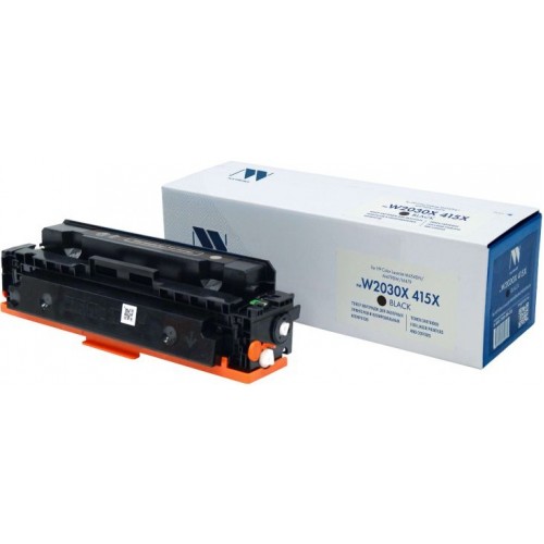 Тонер-картридж NV Print (NV-W2030X) для HP Color LaserJet Pro M454dn/M479dw, №415X, чип, Bk, 7,5K