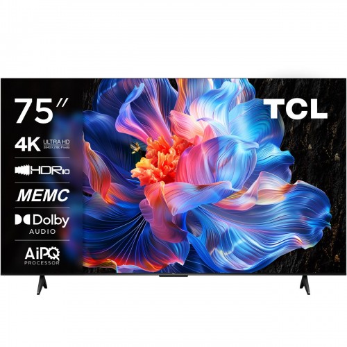 Телевизор 75" (190 см) TCL 75P6K черный