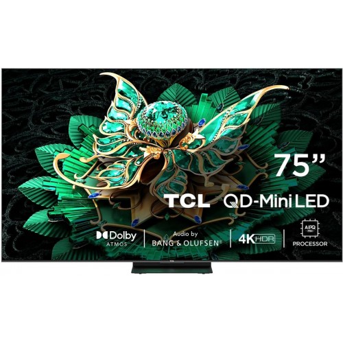 Телевизор 75" (190 см) TCL 75C7K черный