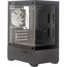 Корпус MiniTower mATX ACCORD ACC-ZCU2B Black ( без БП, 1*USB3.0, 2*USB2.0, HD Audio+Mic )