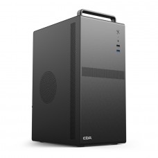 Корпус MiniTower mATX CBR V205 Black ( без БП, 1*USB3.0, 1*USB2.0, HD Audio+Mic )