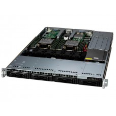 Серверная платформа Supermicro SuperServer 1U 611C-TN4R 2 x 4th/5th Gen/ noDIMM(16) / 4x 3.5/2.5\
