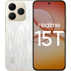 Мобильный телефон Realme 15T 5G 12/256GB белый (Flowing Silver)