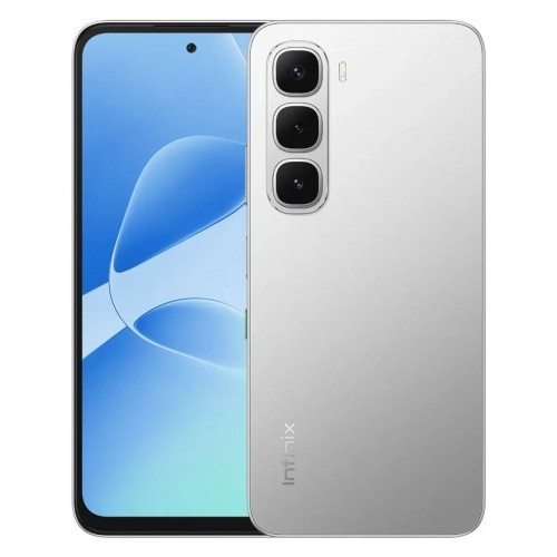 Мобильный телефон Infinix Hot 60i 4/128GB серебристый