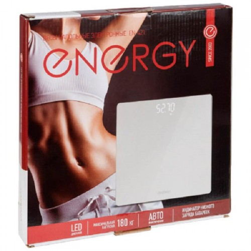 Весы напольные ENERGY EN-421 белый