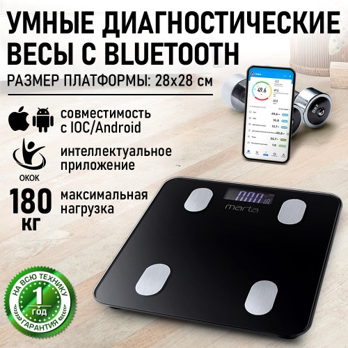 Весы напольные Marta MT-1683