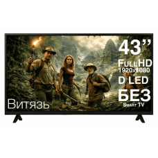 Телевизор ВИТЯЗЬ D43FN01BF