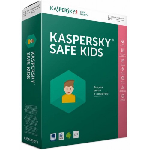 ПО Kaspersky Safe Kids Russian Edition. 1-User Base Box (KL1962RBAFS)