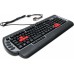 Клавиатура A4 X7-G800 черный PS/2 Multimedia Gamer