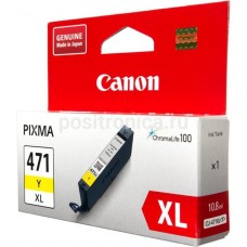 Картридж-чернильница CLI-471Y XL Canon PIXMA MG5740/MG6840/MG7740 Yellow (0349C001)