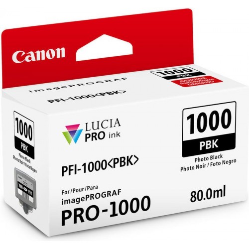 Картридж-чернильница PFI-1000PBK Canon  imagePROGRAF iPF1000 Photo black (0546C001)