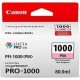 Картридж-чернильница PFI-1000PM Canon  imagePROGRAF iPF1000 Photo magneta (0551C001)