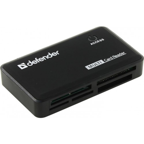 Устройство чтения/записи All in 1 USB2.0 CBR CR 455 Black