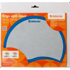 Коврик для мыши Defender Ergo opti-laser, 215x165x1.2mm, синий (50513)