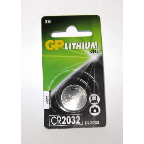 Батарейки литиевые GP Lithium CR2032 (1шт.)